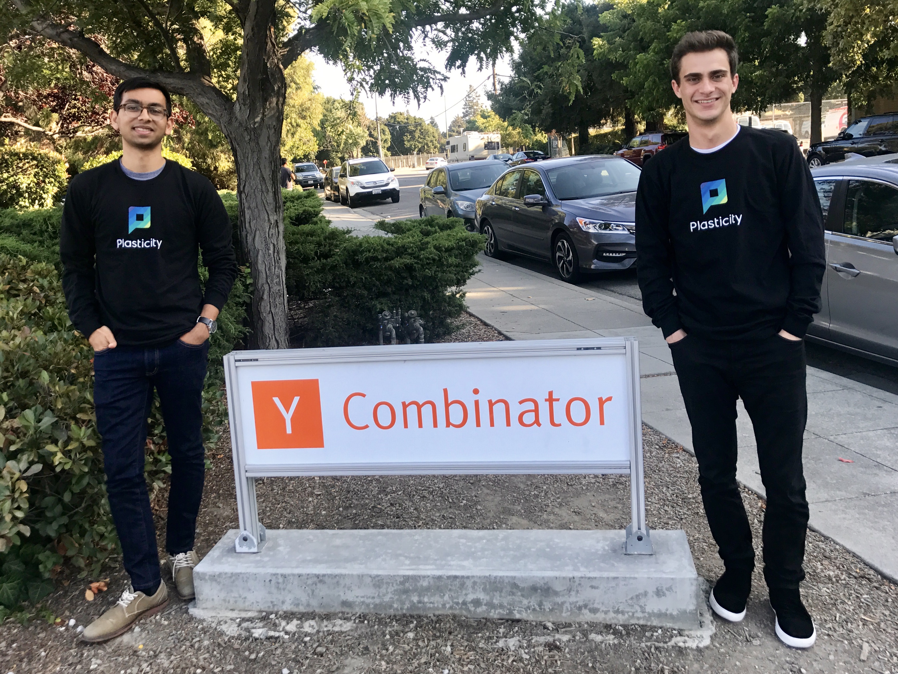 Ajay and Alex at Y Combinator